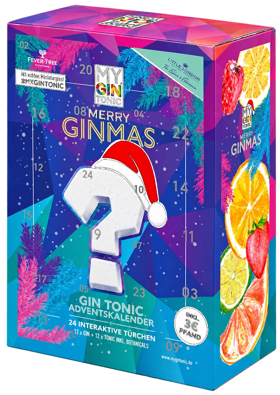 Merry Ginmas advent calendar